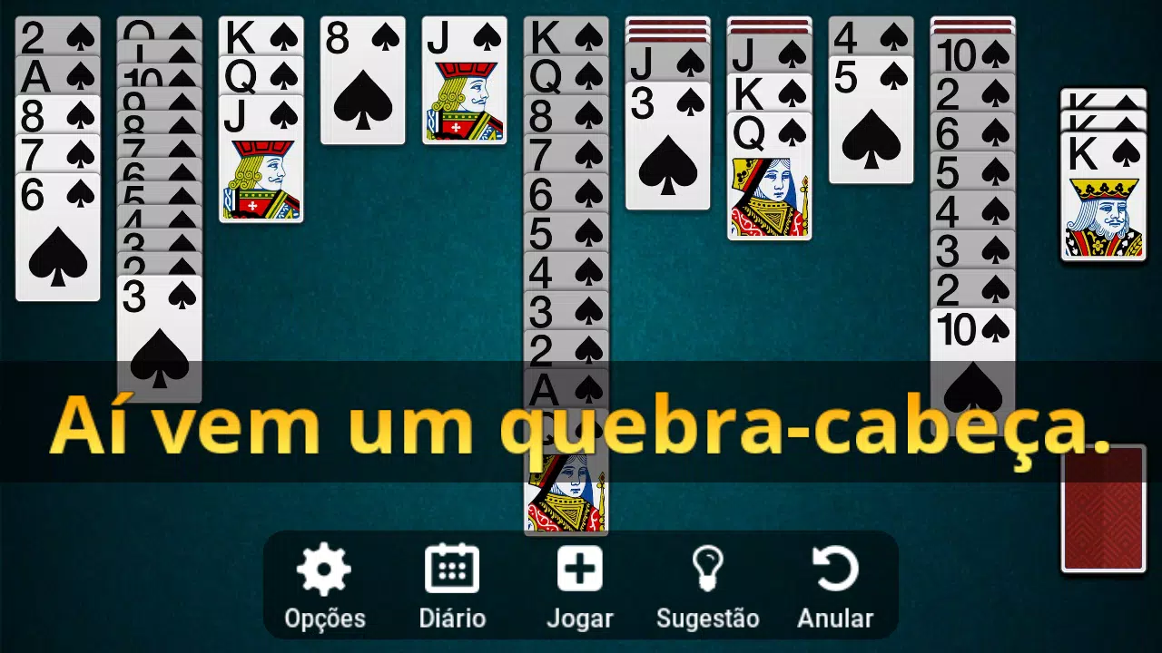 1,2 e 4 naipes sem tempo e com desfazer  Jogos de cartas, Jogos online,  Paciencia spider