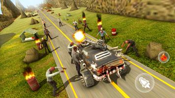Zombie Highway Hunt Death Road screenshot 1