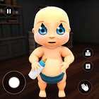 Scary Baby: Haunted House Game icône