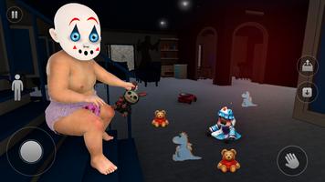 Scary Baby: Haunted House Game capture d'écran 1