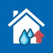 Rising damp icon