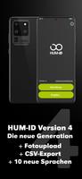 HUM-ID الملصق