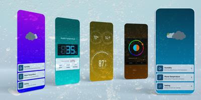 Humidity and Temperature Meter Affiche