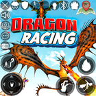 Ville Dragon En volant Sim icône