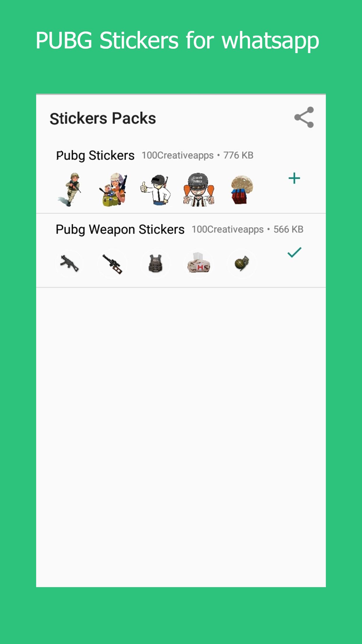 Pubg Sticker For Whatsapp