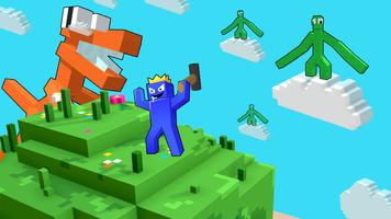 100 Days Rainbow Survival MCPE الملصق