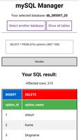 MySQL Manager - FREE Mobile Database Manager capture d'écran 2