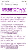 Searchyy - Secure Search without Search History ảnh chụp màn hình 3