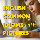 English Common Idioms Picture biểu tượng