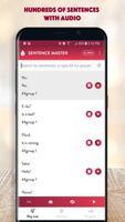 Romanian Sentence Master ảnh chụp màn hình 1