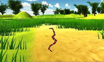 Hungry Anaconda Snake Sim 3D اسکرین شاٹ 1