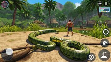 Hungry Anaconda Snake Sim 3D screenshot 2