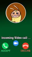 Hungry Lamu Game Fake Call скриншот 2