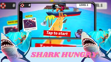 Hungry Sharky Ocean imagem de tela 1