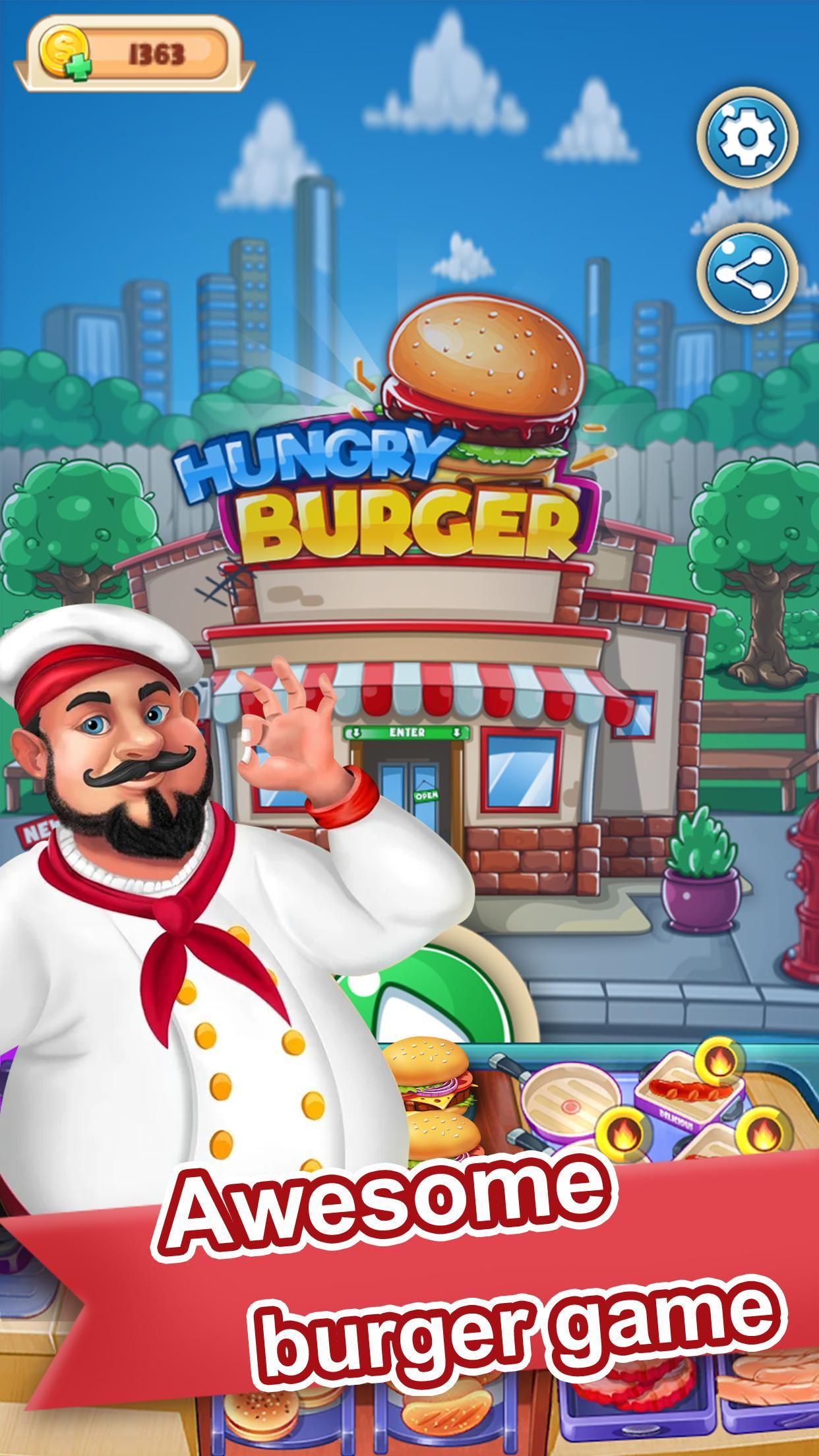 Взломка игры hungry. Хангри бургер. Burger shop game. Hungry Hamburger.