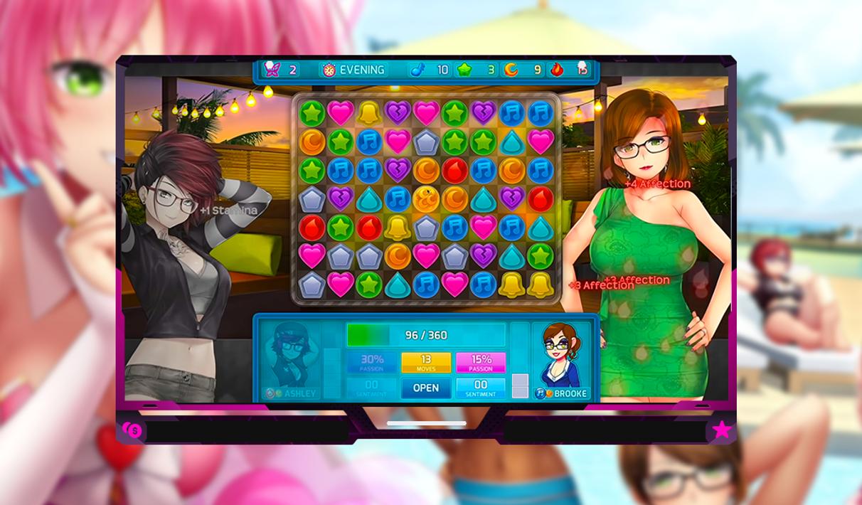 HuniePop 2: Double Date for android tips ภ า พ ห น า จ อ 1.