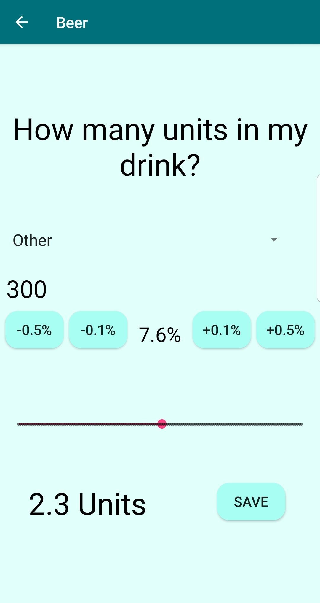 Alcohol unit calculator for android apk download