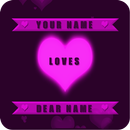 Valentine Name Live Wallpaper aplikacja