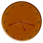ikon Woody Clock Live Wallpaper