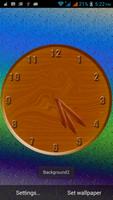 Woody Clock Live Wallpaper تصوير الشاشة 1