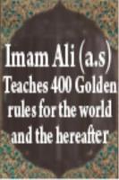 Imam Ali a.s 400 Golden Rules poster