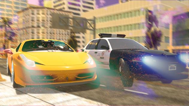 Crime Cars Mafia Street Driver War: Gangster Games poster