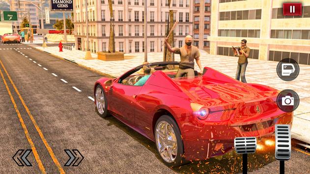 Crime Cars Mafia Street Driver War: Gangster Games screenshot 1