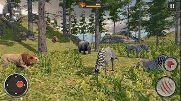 Wild Lion RPG Animal Simulator اسکرین شاٹ 1