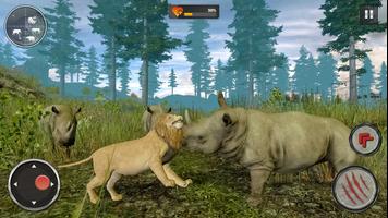Wild Lion RPG Animal Simulator اسکرین شاٹ 3