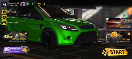 Highway Car Racing Cartaz