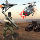 军队 导弹 发射器 游戏 3d： 喷射机 战 打架 图标