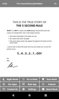 The 5 Second Rule by Mel Robbins capture d'écran 1