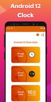 Android 12 Smart Clock Affiche