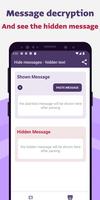 Hide messages - hidden text screenshot 2