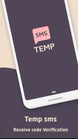 Temp sms - Receive code Cartaz