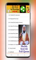 Sheikh Seid Ali Full Quran الملصق