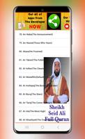 Sheikh Seid Ali Full Quran تصوير الشاشة 3