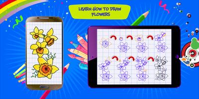 How to Draw Flowers screenshot 1