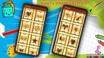 Learn How to Draw Tattoos Char capture d'écran 1