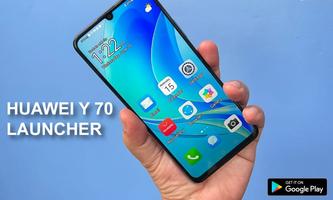 Huawei y70  launcher wallpaper poster