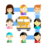 School Bus: One Line Puzzle