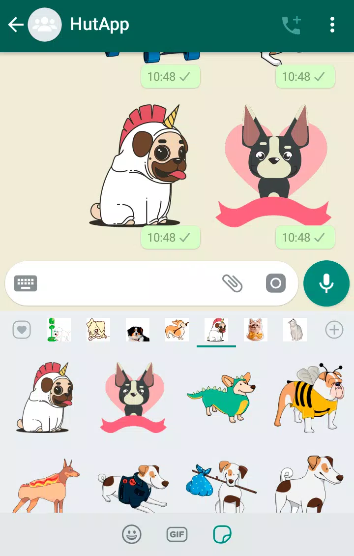 Dog Sticker for iOS & Android