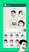 Meme Stickers for WhatsApp Affiche
