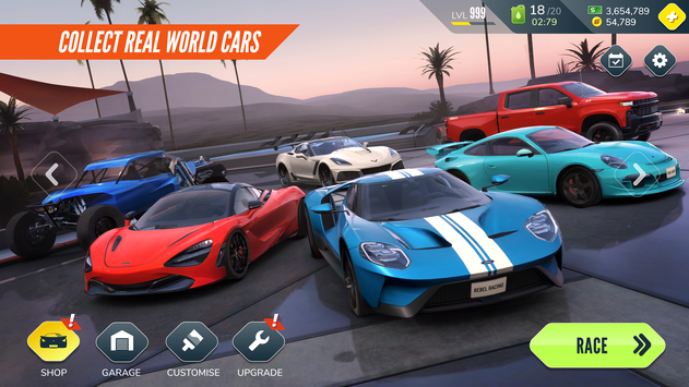 Rebel Racing ØªØµÙˆÙŠØ± Ø§Ù„Ø´Ø§Ø´Ø© 1