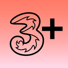 Three+ ícone