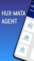 HuxMata Agent الملصق