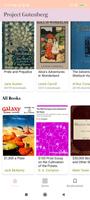 Gutenberg eBooks Browser captura de pantalla 1