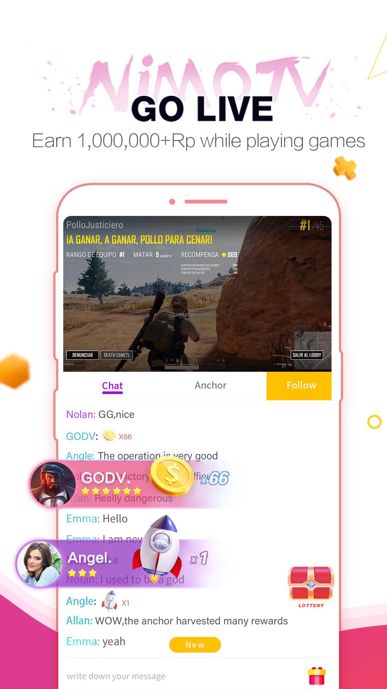 Nimo TV for Streamer - Go Live for Android - APK Download