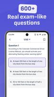 برنامه‌نما CDL Prep 2025: Test Practice عکس از صفحه
