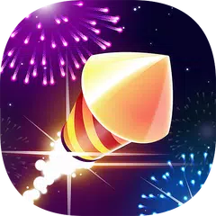 Flashy Fireworks: Shoot the firework rocket league